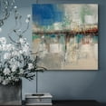 thumbnail image 2 of Shoreline Reflection I by Ruane Manning Wrapped Canvas Art Painting Print, 2 of 4
