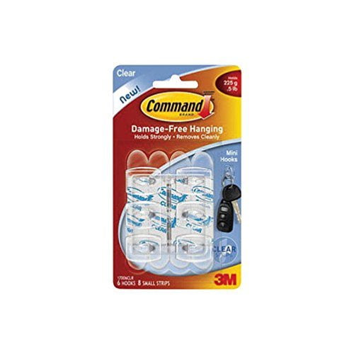 Command Assortment Hooks - Damage-Free Hanging - 1 Pack