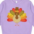 thumbnail image 3 of Inktastic Thanksgiving Pilgrim Turkey Holiday Toddler Sweatshirt, 3 of 4