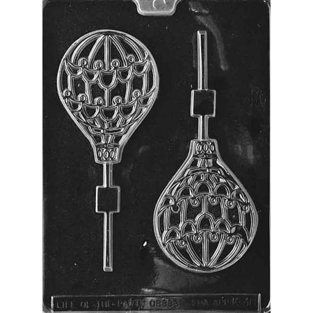 Hot Air Balloon Lollipop Chocolate Mold - K046 - Includes Melting & Chocolate Molding
