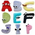 thumbnail image 2 of Alphabet Lore Plush Toys A-Z English Letter Stuffed Animal Plushie Doll Toys Gift For Kids Children Educational Christmas Gifts, 2 of 5