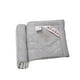 thumbnail image 2 of Yuarrent Colcha de verano, reemplazo de Color sólido, estampado suave, transpirable, mantenimiento cálido, ropa de cama cepillada, accesorios Juegos de cama Gris, 2 of 6