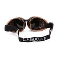 thumbnail image 4 of DODOING  Pilot Style Motorcycle Cruiser Scooter Goggle Bike Racer Cruiser Vintage Black Lens Goggles, 4 of 4