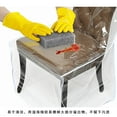 thumbnail image 5 of Clear Plastic Chair Slipcovers Waterproof Dining Chair Covers PVC Slipcover-4pcs, 5 of 6
