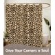 thumbnail image 3 of Cortina de ducha para baño, bonita, estética, decorativa, moderna, femenina, diseño único para niñas, bonita, tela impermeable para mujer, cortinas de baño, bañera, 180 x 180 cm, estampado de leopardo, 3 of 5