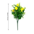 thumbnail image 3 of BINGLI Artificial Lemons Tree Branches - Faux Greenery Stems Realistic Lemon Branch with Lifelike Leaves Fake Lemon Plant for Home, Dining Table, Kitchen Decor 12 Inch, 3 of 8