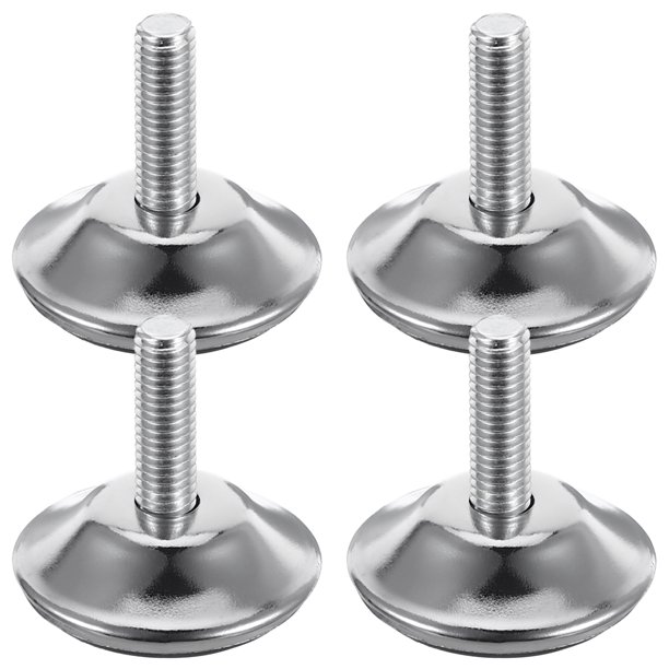 4 patas ajustables para gabinetes, almohadillas antideslizantes para muebles, ajustadores de altura para patas de mesa, zapateros, marcos de cama y mesas de comedor.