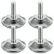 thumbnail image 1 of 4 patas ajustables para gabinetes, almohadillas antideslizantes para muebles, ajustadores de altura para patas de mesa, zapateros, marcos de cama y mesas de comedor., 1 of 8