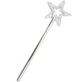 thumbnail image 1 of Varita Mágica De 33 Cm Con Forma De Estrella Varita Mágica Plateada De Hada Y Ángel Varita Mágica Plateada De Hada Y Ángel Cosplay Para Niñas Disfraces Fiesta De Cumpleaños Boda Halloween Navidad Co, 1 of 6