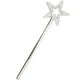 thumbnail image 1 of Varita Mágica De 33 Cm Con Forma De Estrella Varita Mágica Plateada De Hada Y Ángel Varita Mágica Plateada De Hada Y Ángel Cosplay Para Niñas Disfraces Fiesta De Cumpleaños Boda Halloween Navidad Co, 1 of 6