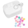 thumbnail image 1 of PVC Doll Organizer for Storage Use with Keychain and Pompom Ball, 1 of 4