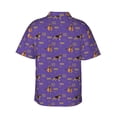thumbnail image 3 of Daiia German Shepherd Dog Hawaiian Shirt for Men Gentle Cotton Regular Short Sleeve Casual-Medium, 3 of 9