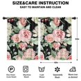 thumbnail image 2 of Blackout Kids Curtains,Pioneer Flower Floral Print Pattern Childrens Insulated Curtains Set Of 2,Bedroom Essentials,Toddler Room Decor 42"x54", 2 of 5