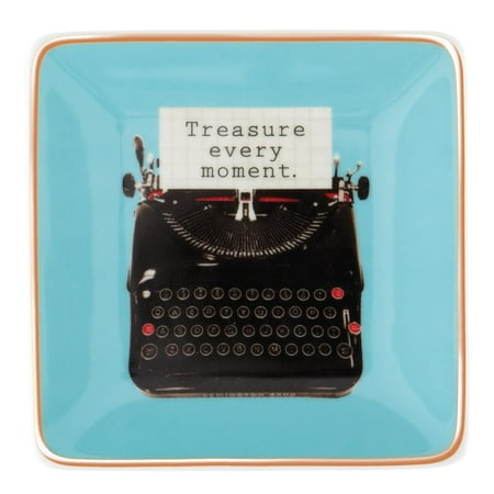 Porcelain Vintage Necklace - Vintage Square Porcelain Tray