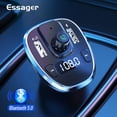 thumbnail image 2 of Puertos USB duales Reproductor de MP3 Transmisor de audio Coche Bluetooth 5.0 Reproductor multimedia inalámbrico Cargador de teléfono, Plata tholdsy EL5252-02B, 2 of 2