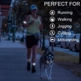 thumbnail image 4 of Muñequera reflectante Estrela Sports, muñequera elástica para correr de noche y andar en bicicleta, 4 of 5