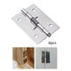 thumbnail image 5 of Bisagra de puerta de 6 piezas, fácil instalación para puerta trasera, herrajes versátiles para muebles. 2 pulgadas, 5 of 8