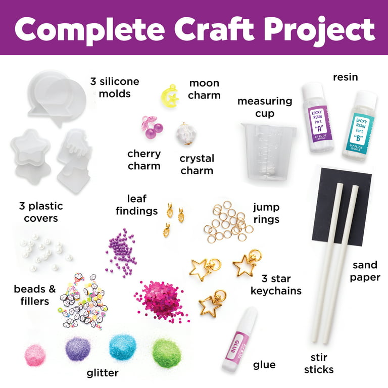 Shaker Molds Resin Craft Kit, Craft Kit, DIY Ideas