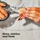 thumbnail image 5 of Tijeras para mariscos OXO Good Grips de acero inoxidable con galleta, 5 of 6