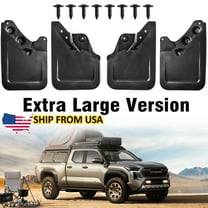Extra Large Version 4pc Mud Flaps Splash Guards For Toyota Tacoma 2024 2025 N400