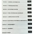 thumbnail image 2 of KOHLER KT17 SERIES II ENGINE SERVICE PARTS OPERATORS MANUAL SET CUB CADET 782, 2 of 10