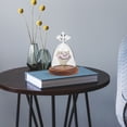 thumbnail image 2 of 3 PCS Angel Glass Dome Cloche Angel Glass Cover Counter Decor 14X10.5CM, 2 of 8