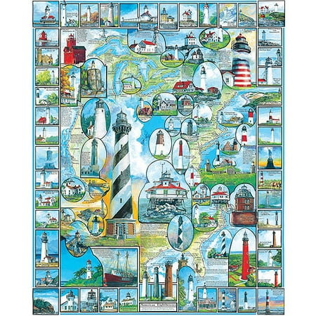 White Mountain Puzzles American Lighthouses*