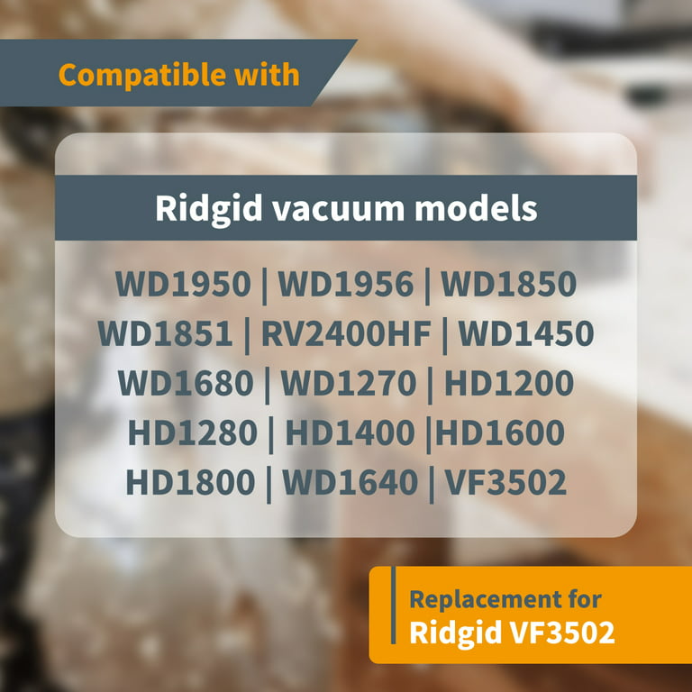 Ridgid WD1850 Professional Wet/Dry Vac