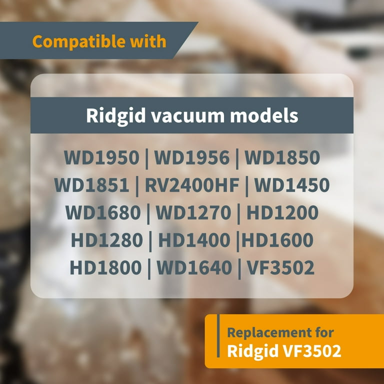 Ridgid WD1850 Professional Wet/Dry Vac