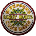 thumbnail image 1 of The Beatles Sgt Pepper Drum Patch Fridge Magnet, 1 of 2