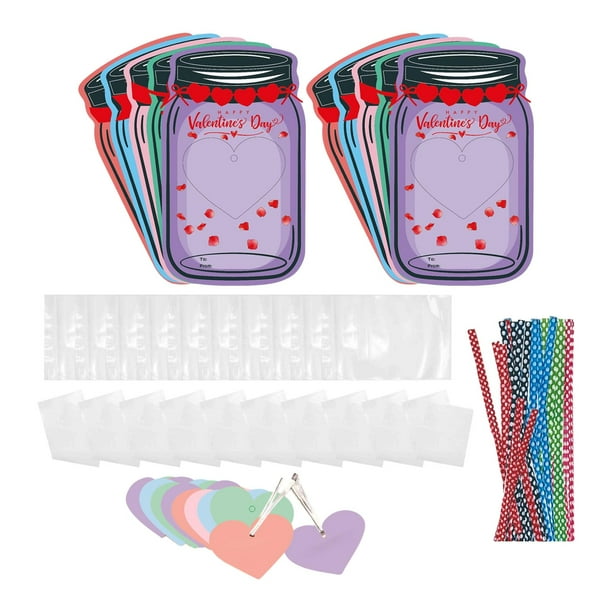 Tarjetas de San Valentín para niños Tarjetas de feliz día de San Valentín para niños y niñas, tarjeta de San Valentín única, tarjetas de intercambio