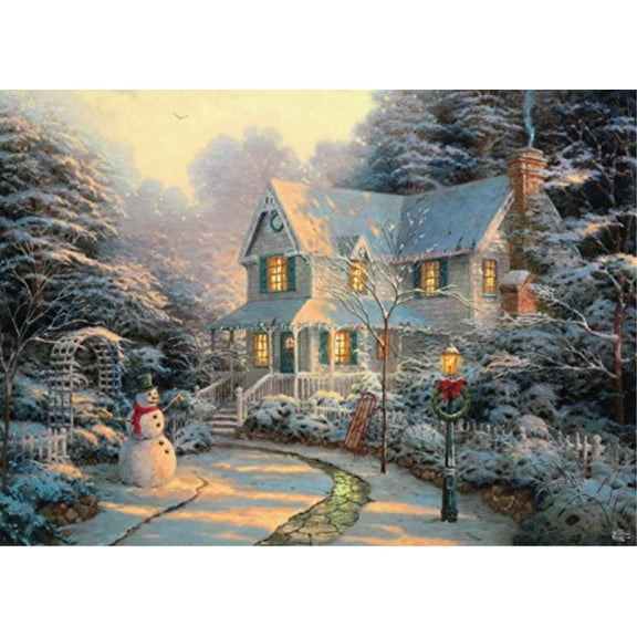 Ceaco Thomas Kinkade Night Before Christmas Puzzle, 1000 Piece