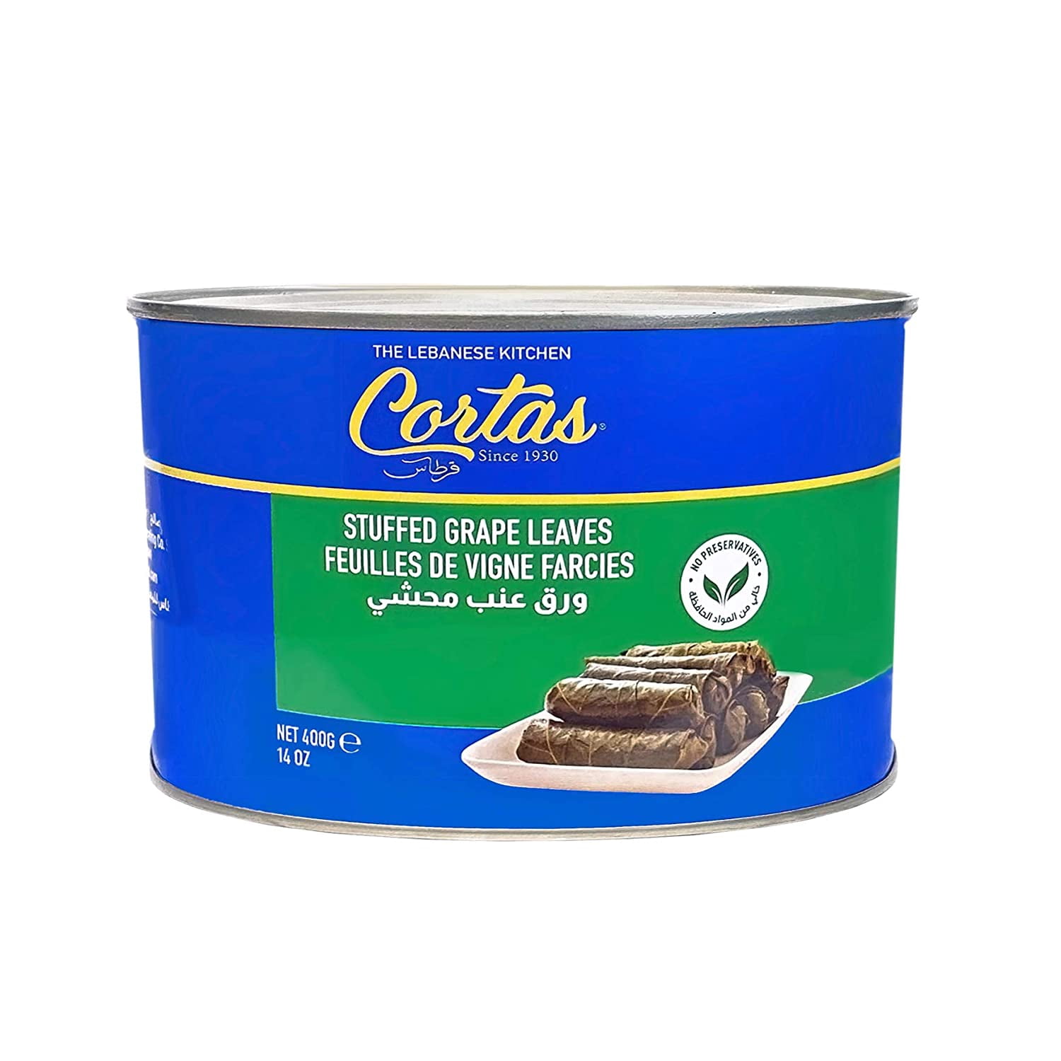 Cortas - Stuffed Grape Leaves 400g /each (4 Pack)