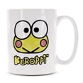 thumbnail image 1 of Taza de cerámica facial Silver Buffalo Sanrio Keroppi, 500 ml, 1 of 9