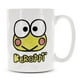 thumbnail image 1 of Taza de cerámica facial Silver Buffalo Sanrio Keroppi, 500 ml, 1 of 9