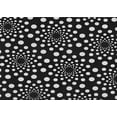 thumbnail image 1 of Ahgly Company Machine Washable Indoor Rectangle Transitional Night Black Area Rugs, 2' x 4', 1 of 7