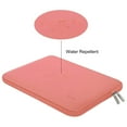 thumbnail image 4 of Mosiso 13.3" Protective Laptop Sleeve for MacBook Air Pro, 13-13.3 inch Water Repellent Neoprene Notebook Bag Case for Lenovo ThinkPad Dell HP Asus Acer, Living Coral, 4 of 6