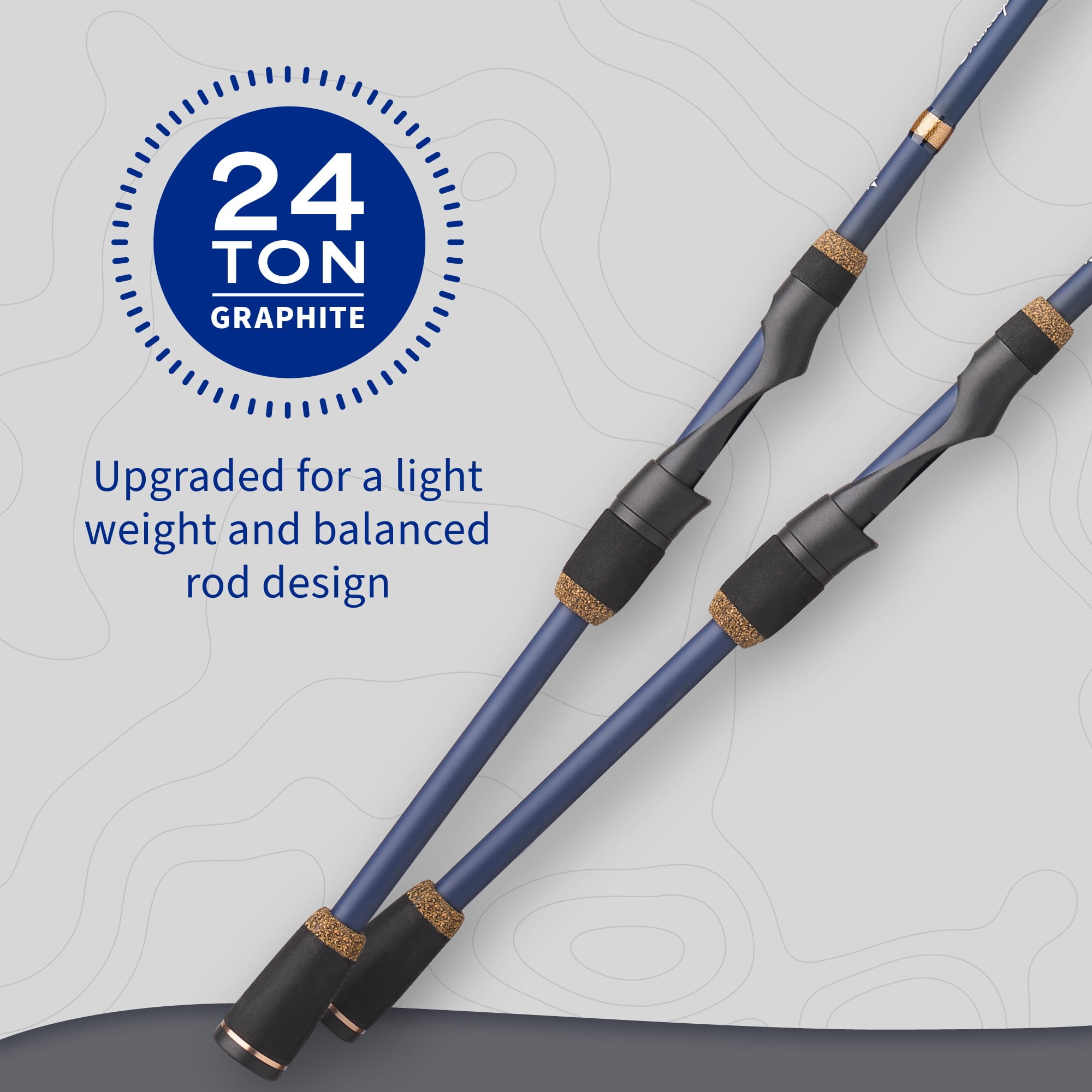 Shakespeare Summit Spinning Combo 7' 1-Piece Fishing Rod and Reel Combo