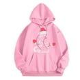 thumbnail image 3 of WILLBEST Sudadera con Capucha para Mujer, Estilo Navideño, con Estampado de Árbol de Navidad y Manga Larga X-Grande, 3 of 3