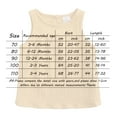 thumbnail image 3 of ZHUASHUM Kid Clothes For Girls Solid Color T Shirts Round Neck Sleeveless Tees Simple Style Summer Holiday Daily Tops 3-6 Months Blue, 3 of 5