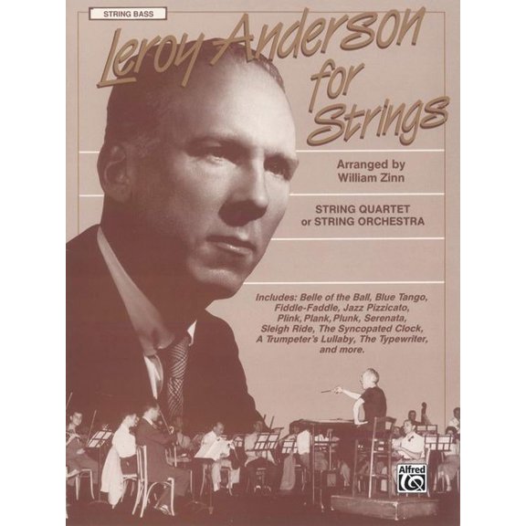 Alfred Leroy Anderson for Strings -String Bass Book