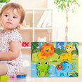 thumbnail image 3 of Jigsaw puzzle Aprendizaje Juguetes educativos Bloques Tablero de construcción Rompecabezas para y niñas de Animal Salvador Rompecabezas, 3 of 9