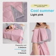 thumbnail image 4 of - And Infant Grade Purecolor Simples Cool Feeling Silk Summer Cool Feeling Airconditioning Quilt 7 Colors Optional, 4 of 5