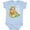 AE-Light Blue, variant on My Pops Loves Me- Cute Sloth and Baby Boys or Girls Baby Bodysuit