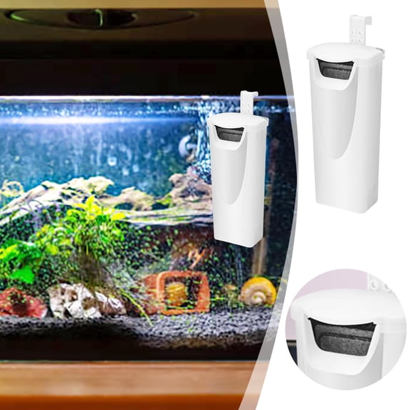 EcoNest Silent Built In Aquarium Filter Turtle Built In Filter Low Water Purification Filter Suitable For Tank Aquarium