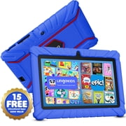 (3 pack) Contixo V8 Kids Tablets, Educational Tablets for Kids with Learning Apps and Kid-Proof Tablet Case, 7”, Dark Blue