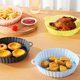 thumbnail image 3 of Gwong hogar, freidora de aire, Cesta de fryers de aire con doble mango resistente al agua BPA Free Free Free Free Free Free Free Free Free Barbq para cantina para cantina Gwong 21102056, 3 of 7