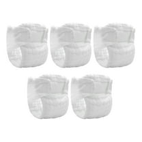 BESTYASH 5Pcs Infant Diapers Newborn White Cotton Promote Healthy Sleeping Habits Daily Use
