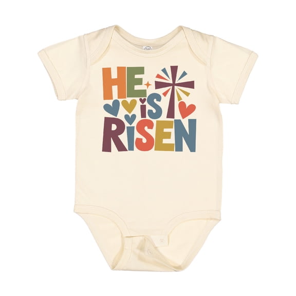 Inktastic He is Risen Religious Inspirational Boys or Girls Baby Bodysuit