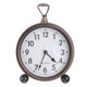 thumbnail image 1 of EeaseMX reloj de mesa de estilo europeo, silencioso, retro, de escritorio, para decoración de sala de estar., 1 of 7